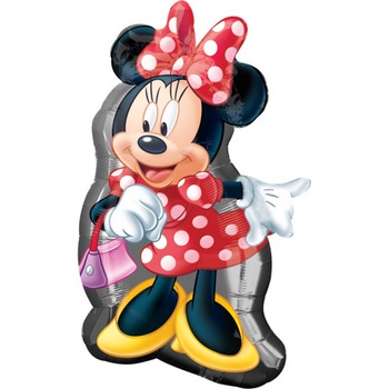 Balon Folie Figurina Minnie Mouse, 48x81cm, AMS 2637401 Balon Folie Figurina Minnie Mouse, 48x81cm, AMS 2637401