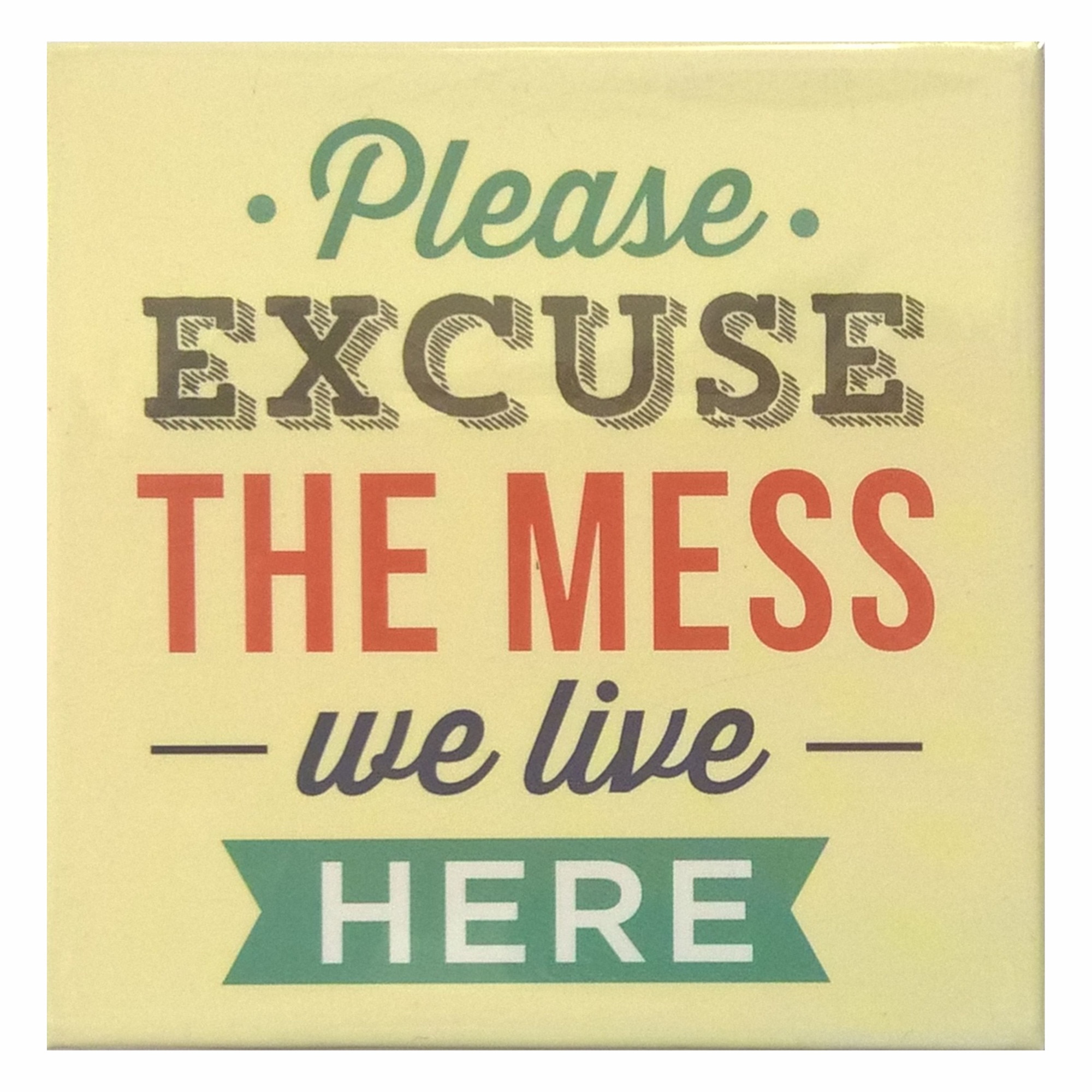 Magnet de frigider Please excuse