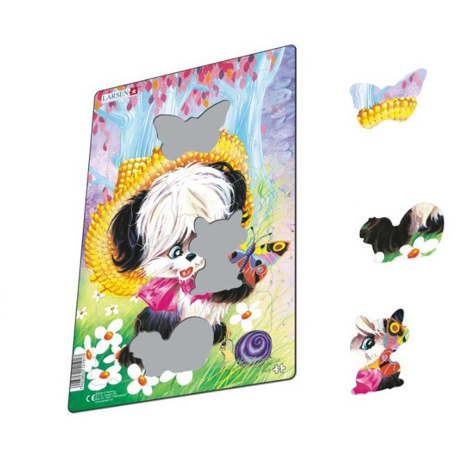 Puzzle Larsen - Cute Animals, 14 piese (59598)