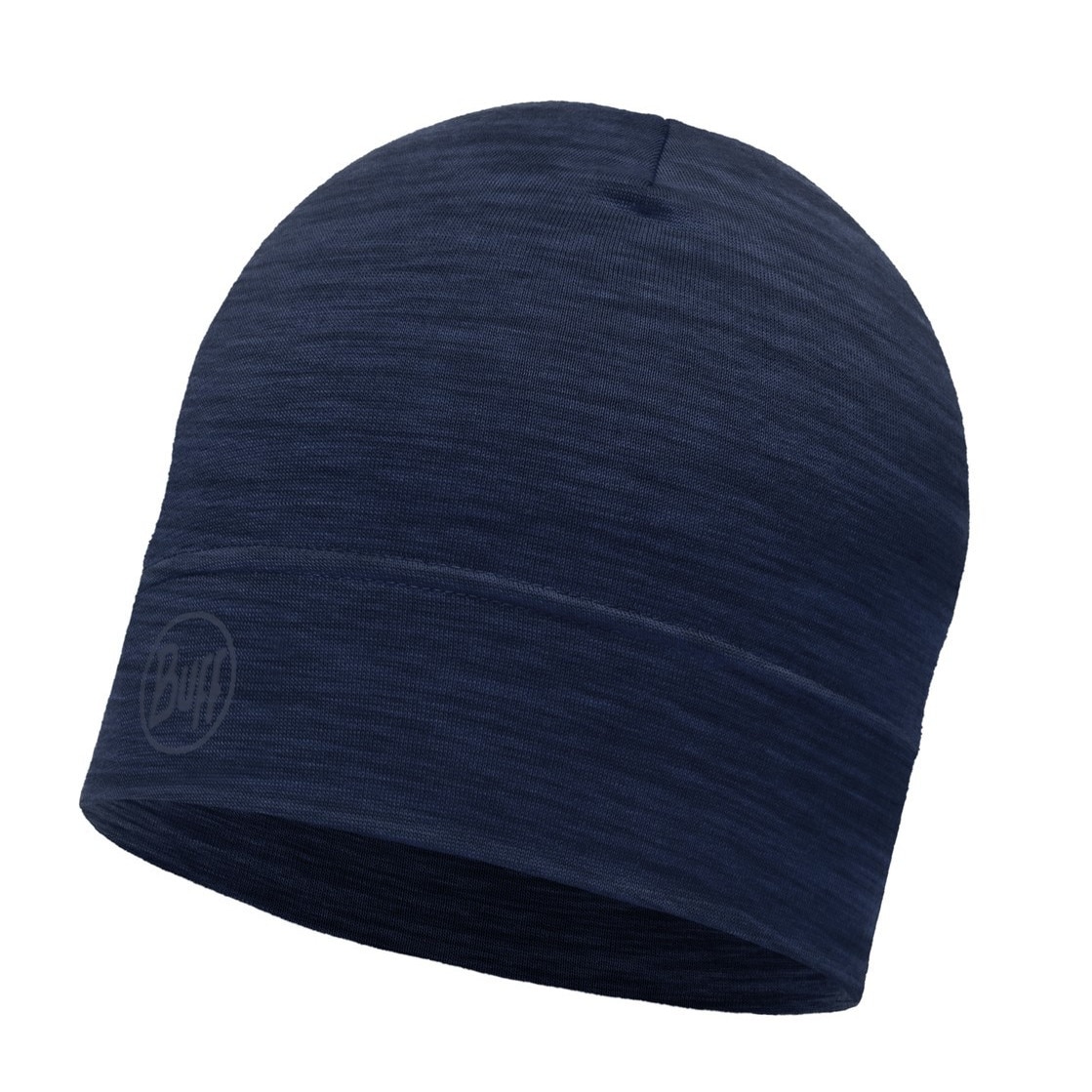 Caciula buff din lana lightweight solid denim pentru adulti