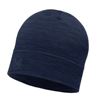 Caciula buff din lana lightweight solid denim pentru adulti Caciula buff din lana lightweight solid denim pentru adulti