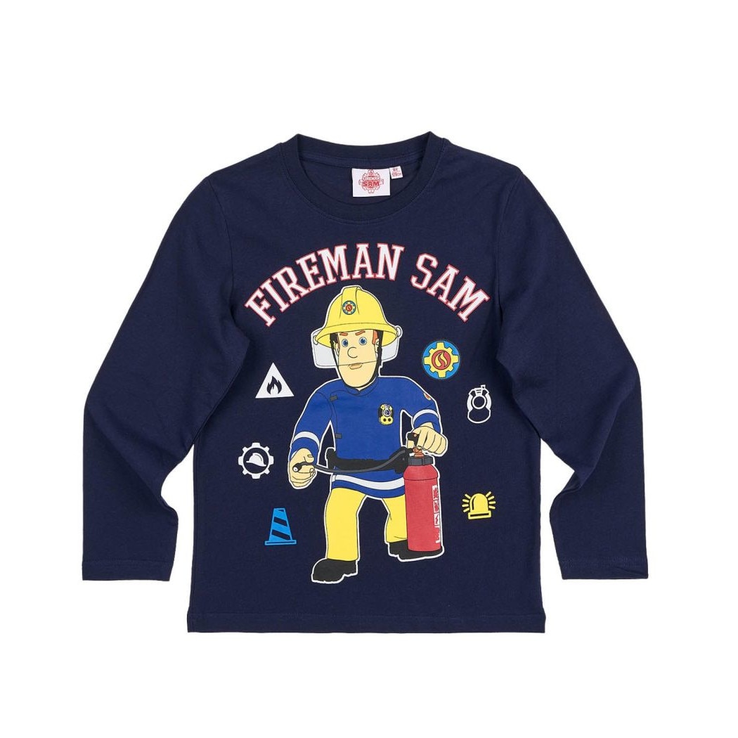 Bluza Pompierul Sam bleumarin, 6 ani, 116 cm
