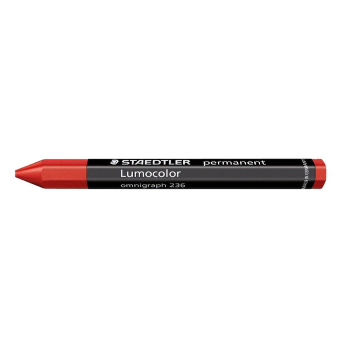 Staedtler универсален перманентен омниграфски молив червен ST-236-2