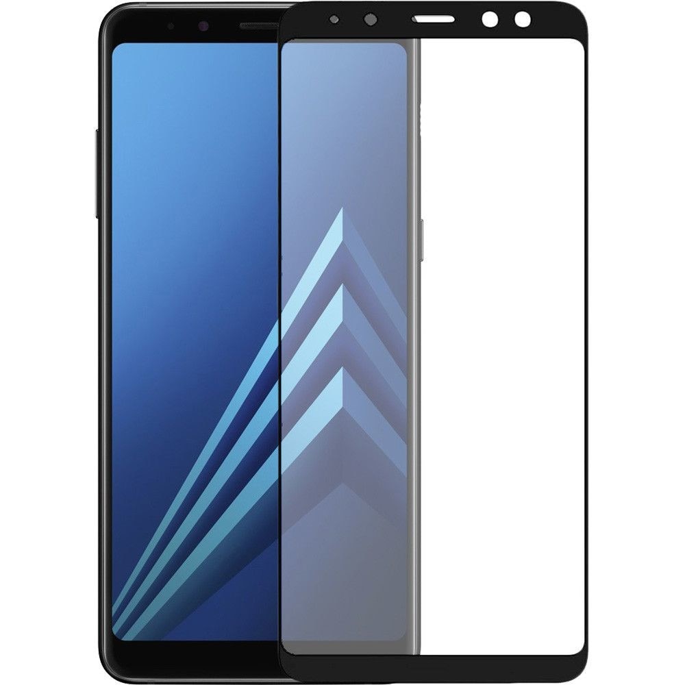 shape Cancel Risky Folie protectie sticla securizata Samsung Galaxy A8 2018 Black - eMAG.ro
