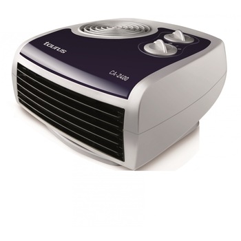 Aeroterma orizontala Taurus CA 2400. 2400W, 2 trepte de putere + aer rece,termostat reglabil,protectie la supraincalzire,Led functionare,sistem de montare pe perete.Gri/Albastru Aeroterma orizontala Taurus CA 2400. 2400W, 2 trepte de putere + aer rece,termostat reglabil,protectie la supraincalzire,Led functionare,sistem de montare pe perete.Gri/Albastru