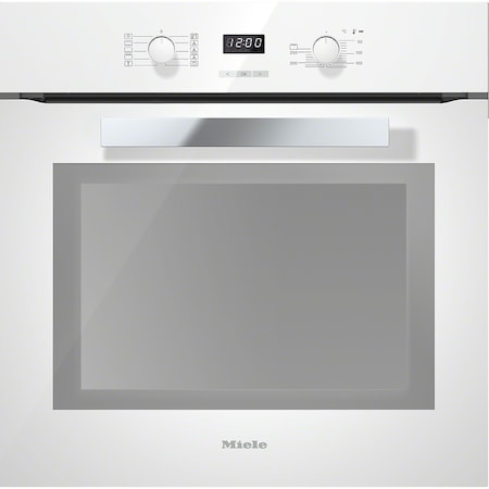 Cuptor electric MIELE H 2661-1 B, 76 l, Clasa energetica A+, Alb Stralucitor