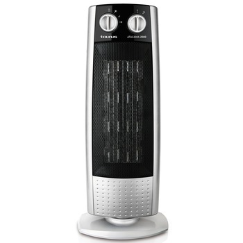 Aeroterma ceramica Taurus ATACAMA 2000. 2000W, 2 trepte putere + Aer rece, termostat reglabil, baleiere 75º, protectie la supraincalzire Aeroterma ceramica Taurus ATACAMA 2000. 2000W, 2 trepte putere + Aer rece, termostat reglabil, baleiere 75º, protectie la supraincalzire