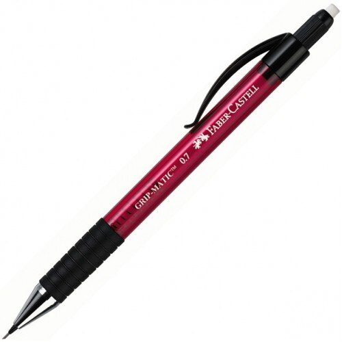 Creion mecanic 0.7mm roz grip-matic 1377 Faber-Castell