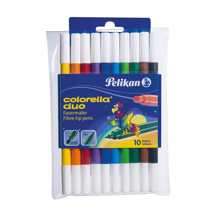 Fibracolor Baby Color Fiber Pens 10set