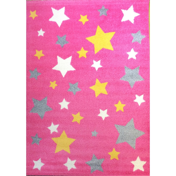Trendy Kids rózsaszín csillagos gyerekszőnyeg 120x170 cm