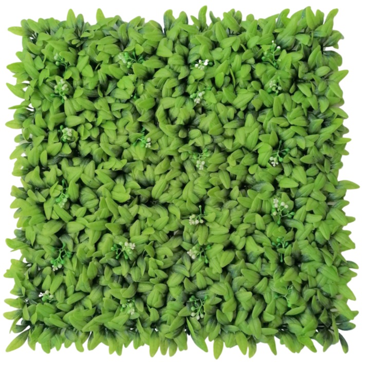Зелена стена от изкуствено растение А040f, 1 панел, 50x50 см