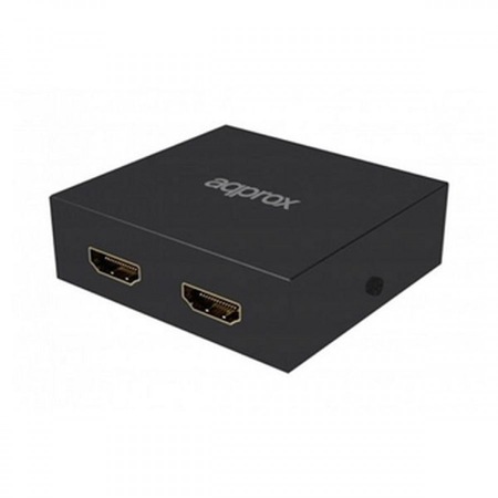 Spliter HDMI Approx 2 porturi 1080P w-4K, Negru