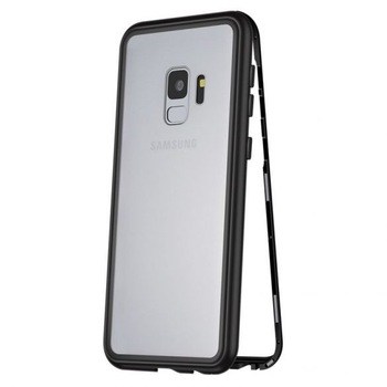 Husa de protectie Magnetic Case 360° pentru Samsung Galaxy S9 Plus, neagra Husa de protectie Magnetic Case 360° pentru Samsung Galaxy S9 Plus, neagra