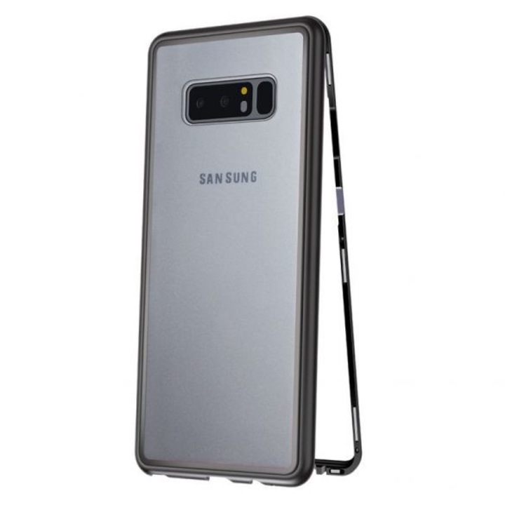 Защитен капак Magnetic Case 360° за Samsung Galaxy Note 8, черен