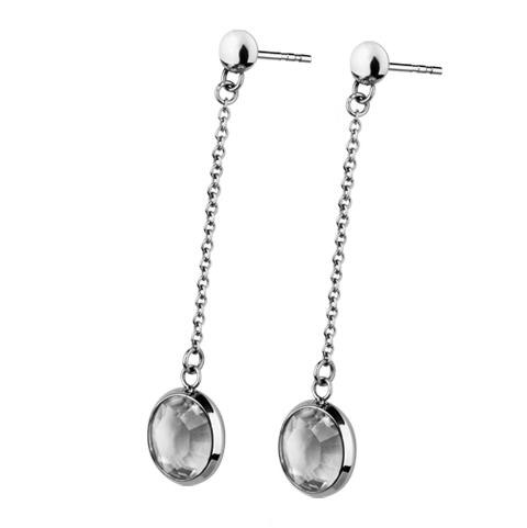 Cercei BeSpecial, EAD0057, Inox, 5,5 x 1,18 cm