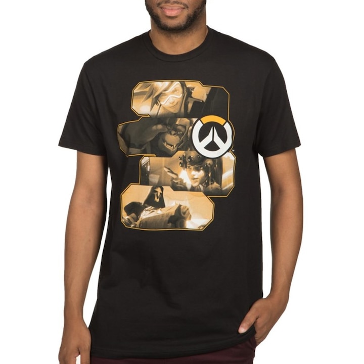 Tricou, Overwatch, Heroes and Assassins, XL