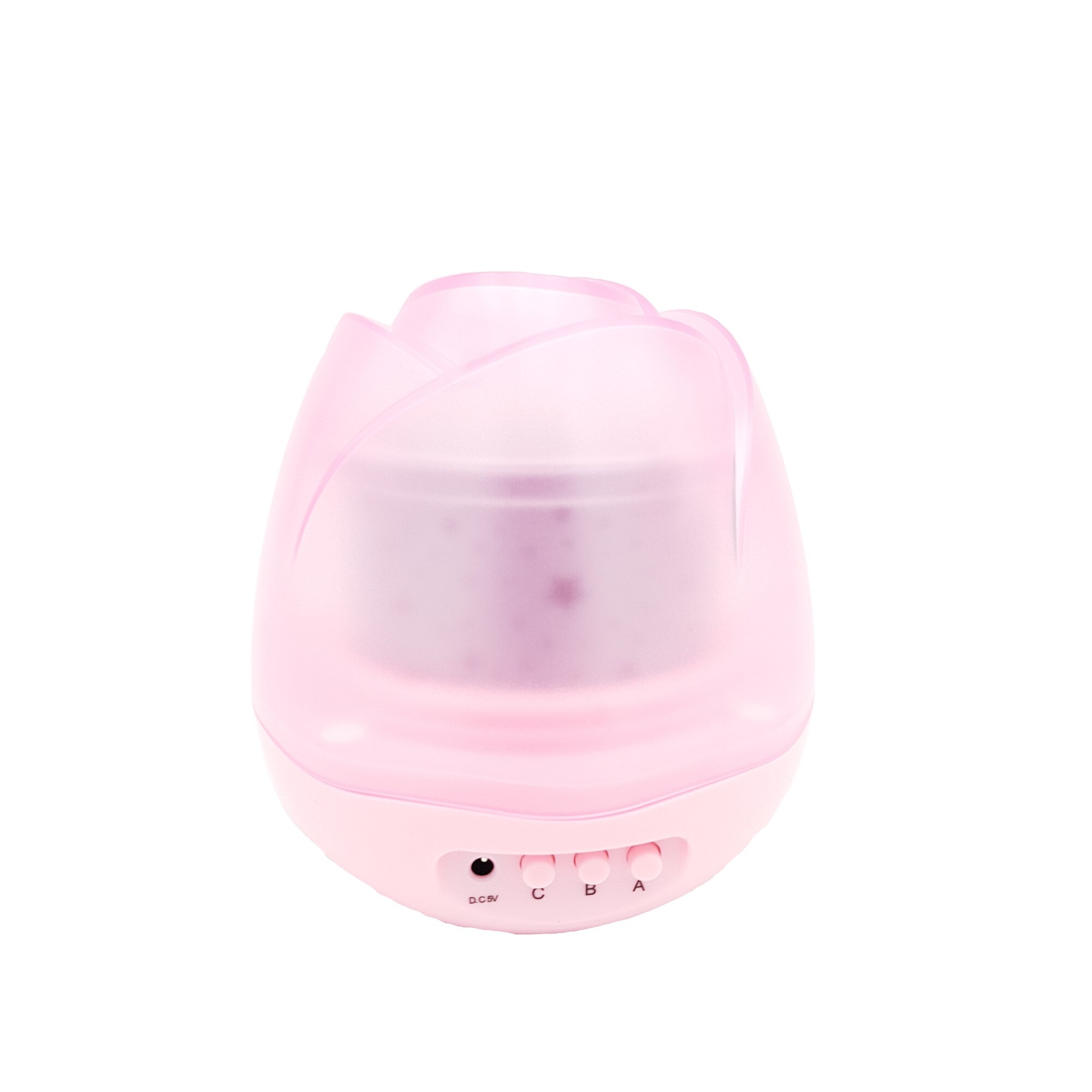 Lampa de veghe led cu 4 forme de proiectie,roz