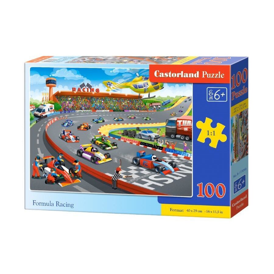 Puzzle 100 piese Formula 1 111046, Castorland