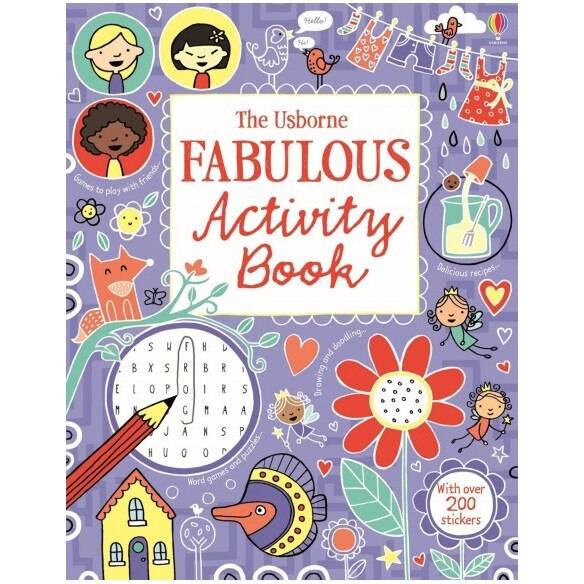 The Usborne fabulous activity book, Various