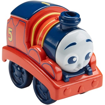 Locomotiva Fisher-Price Thomas si prietenii James cu tractiune Locomotiva Fisher-Price Thomas si prietenii James cu tractiune
