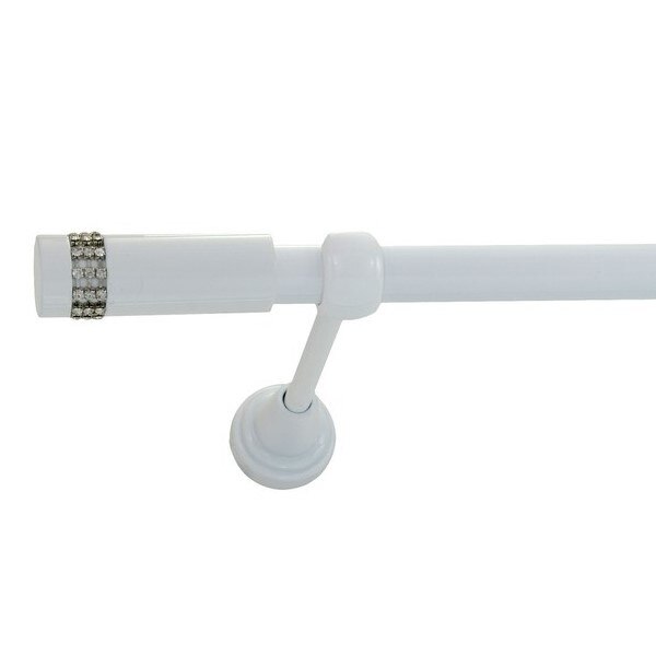 Galerie simpla Xantos, grosime 19mm,alb lucios, 140 cm