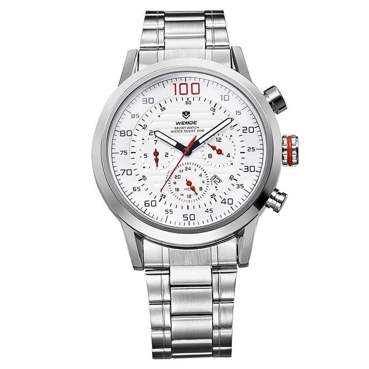 Ceas Weide WH3311-4C alb