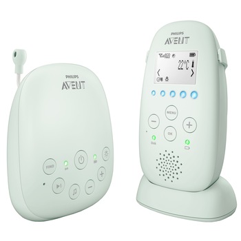 Sistem DECT de monitorizare Philips Avent SCD721/26 Sistem DECT de monitorizare Philips Avent SCD721/26