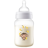 Biberon Classic+ Philips Avent SCF821/11, cu tetita debit lent, 1 luna+, 260 ml