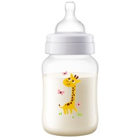 biberon classic philips avent scf82111 cu tetita debit lent 1 luna 260 ml transparent imagen 3_0_
0