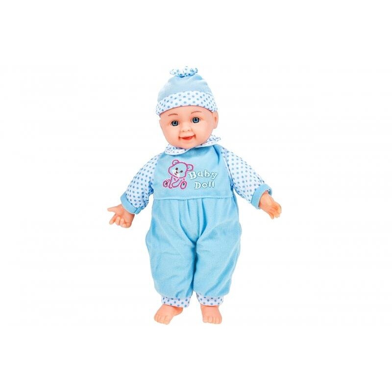 Papusa copii MagStar Micul meu doctor 38cm cu diferite accesori, Albastru