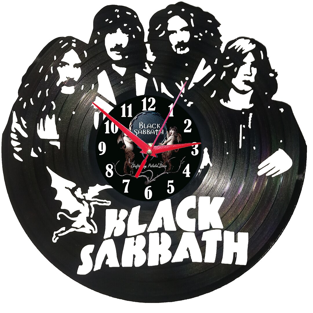 Ceas de perete disc vinil - BLACK SABBATH