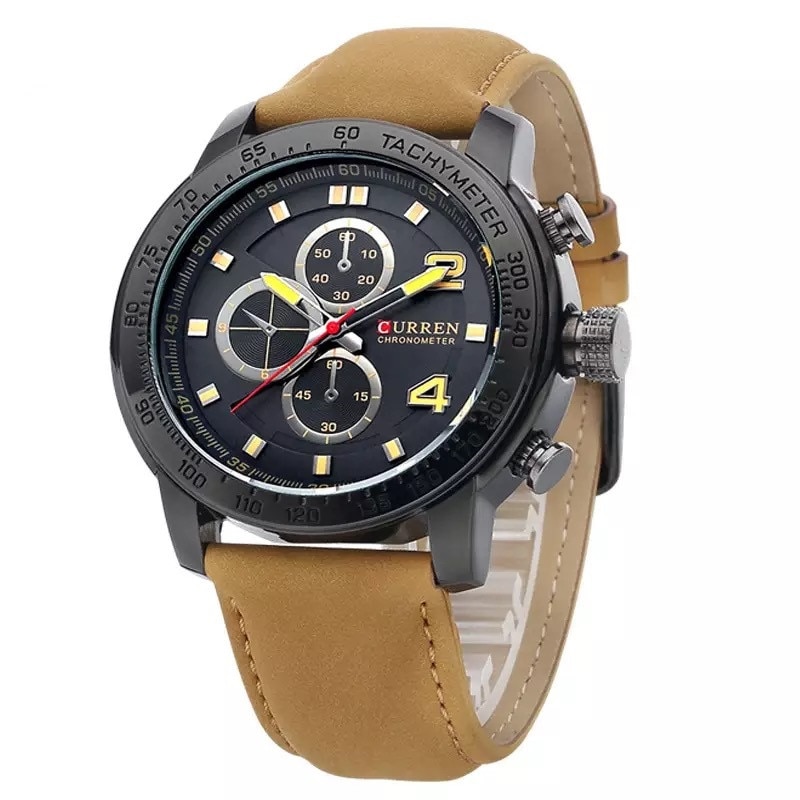 Ceas barbatesc elegant Curren President, negru