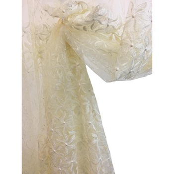 Perdea ivoire 600x245cm cu rejansa by Liz Line - RD406 Perdea ivoire 600x245cm cu rejansa by Liz Line - RD406