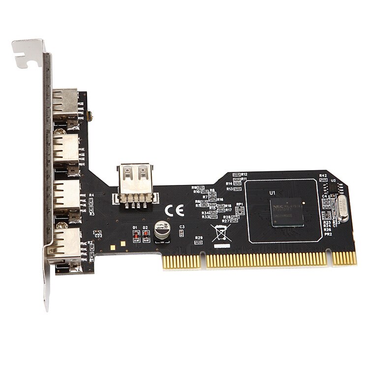 Card adaptor PCI la 4+1 porturi USB 2.0, HOPE R