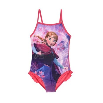 Costum baie, intreg Ana Frozen, fucsia 8 ani Costum baie, intreg Ana Frozen, fucsia 8 ani