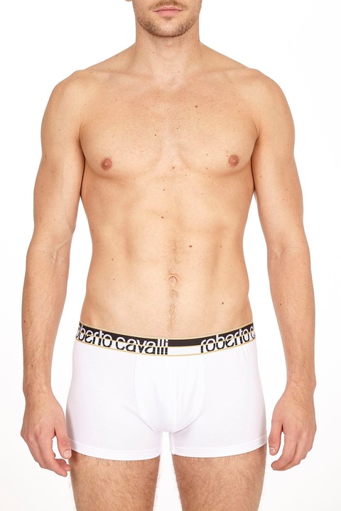Boxeri Roberto Cavalli, Alb/Negru, set 2 buc.