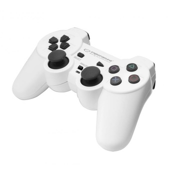 Controller Esperanza EGG106W cu vibratii, PC/PS2/PS3 Controller Esperanza EGG106W cu vibratii, PC/PS2/PS3