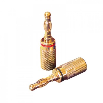Conector Banana Dynavox Spring 6, set 4 bucati Conector Banana Dynavox Spring 6, set 4 bucati
