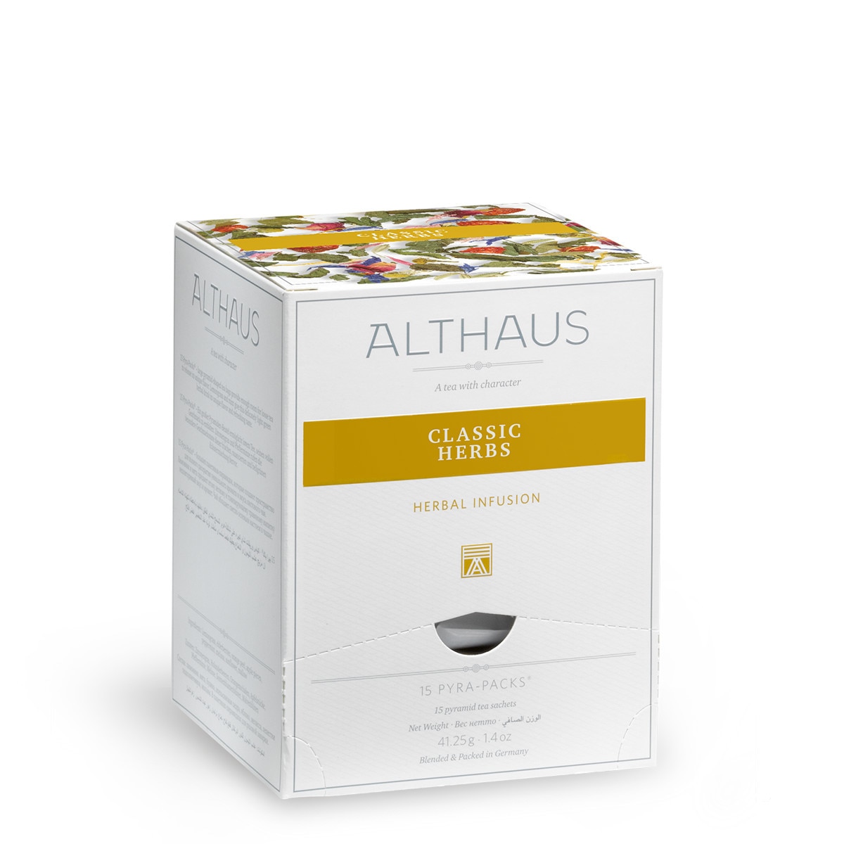 Ceai de plante Classic Herbs Pyra Pack Althaus 15 x 2,25 g