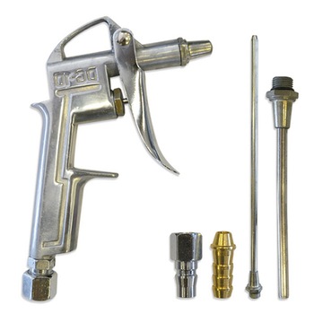 Pistol de suflat aer comprimat cu accesorii profesionale, tije 10cm/20cm Pistol de suflat aer comprimat cu accesorii profesionale, tije 10cm/20cm