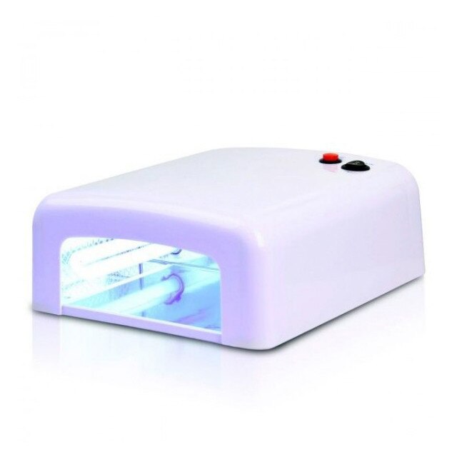 Lampa UV pentru manichiura, putere 36W, 4 neoane, timer + Breloc ASHOP