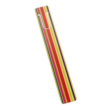 Semn de carte metalic Dungi Colorate, TG by AleXer, 8190064, Metal, Multicolor Semn de carte metalic Dungi Colorate, TG by AleXer, 8190064, Metal, Multicolor