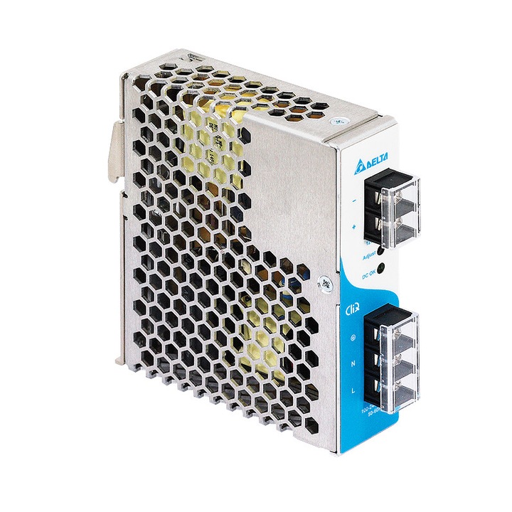 Sursa alimentare CliQ: IN 1x 230VAC, OUT 12VDC, 60W, 5A, sina DIN