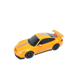Masinuta cu telecomanda Porsche 911 GT3 RS, scara 1:24, 4 directii, portocaliu Masinuta cu telecomanda Porsche 911 GT3 RS, scara 1:24, 4 directii, portocaliu