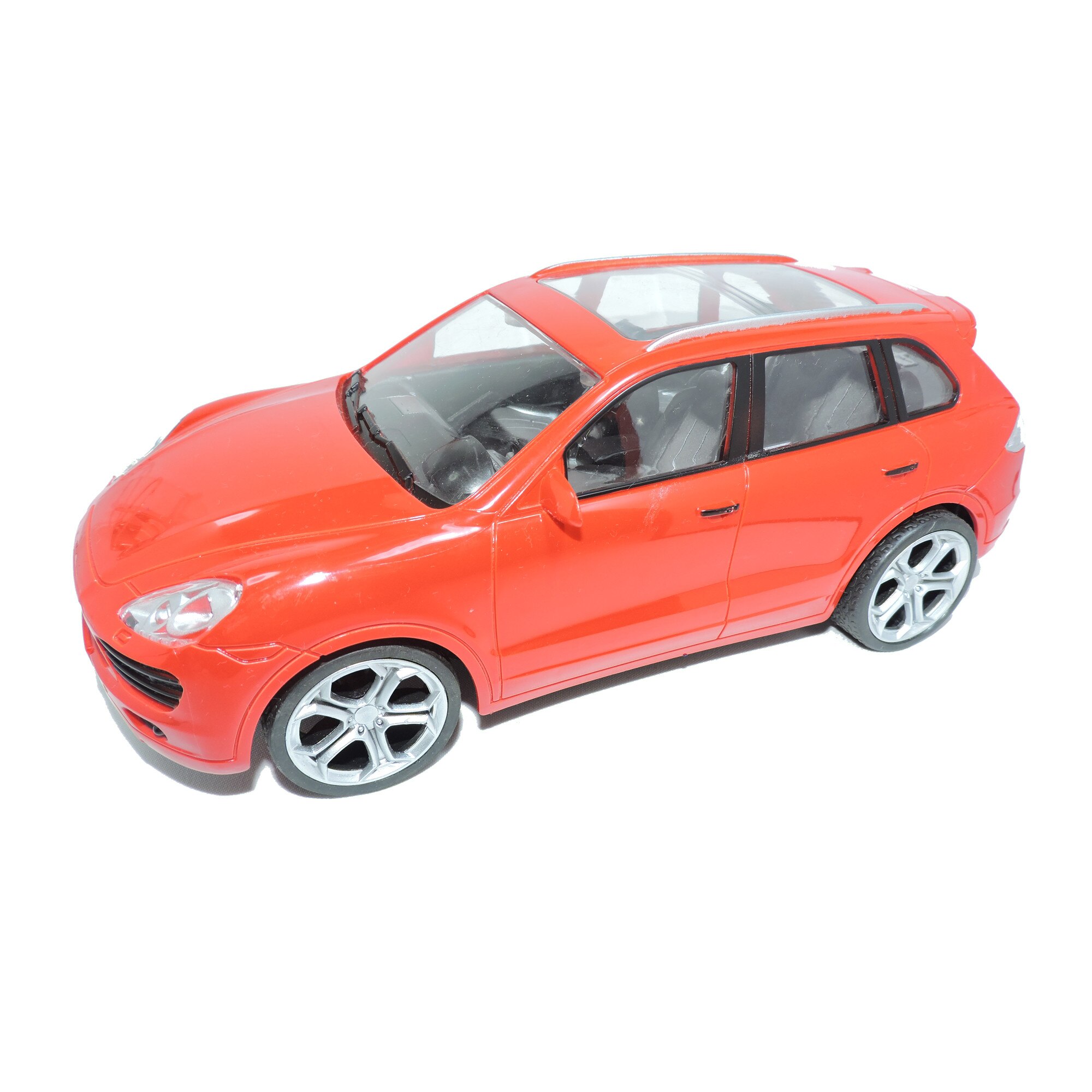 Masinuta cu telecomanda Porsche Cayenne, 26 cm, 4 directii, rosu