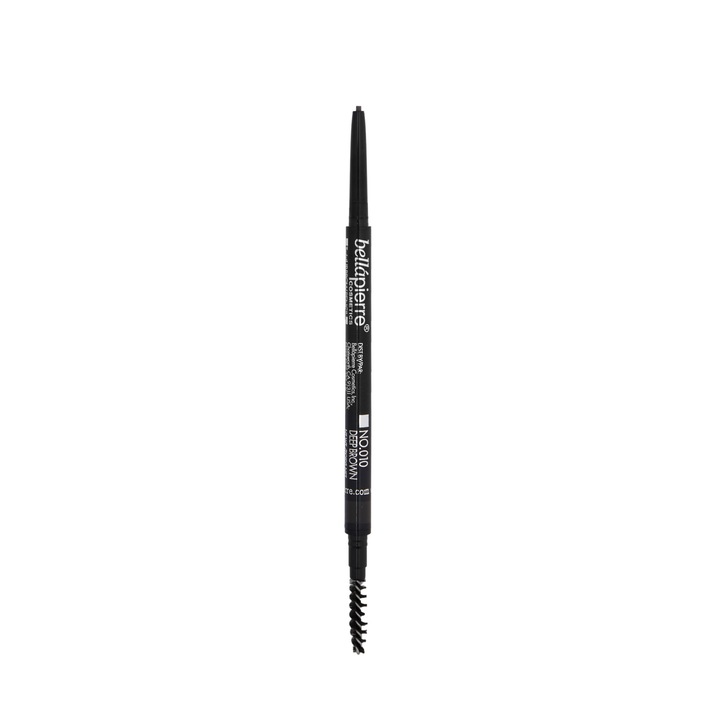 Creion sprancene retractabil BellaPierre TwistUP Brow - Deep Brown 2 g