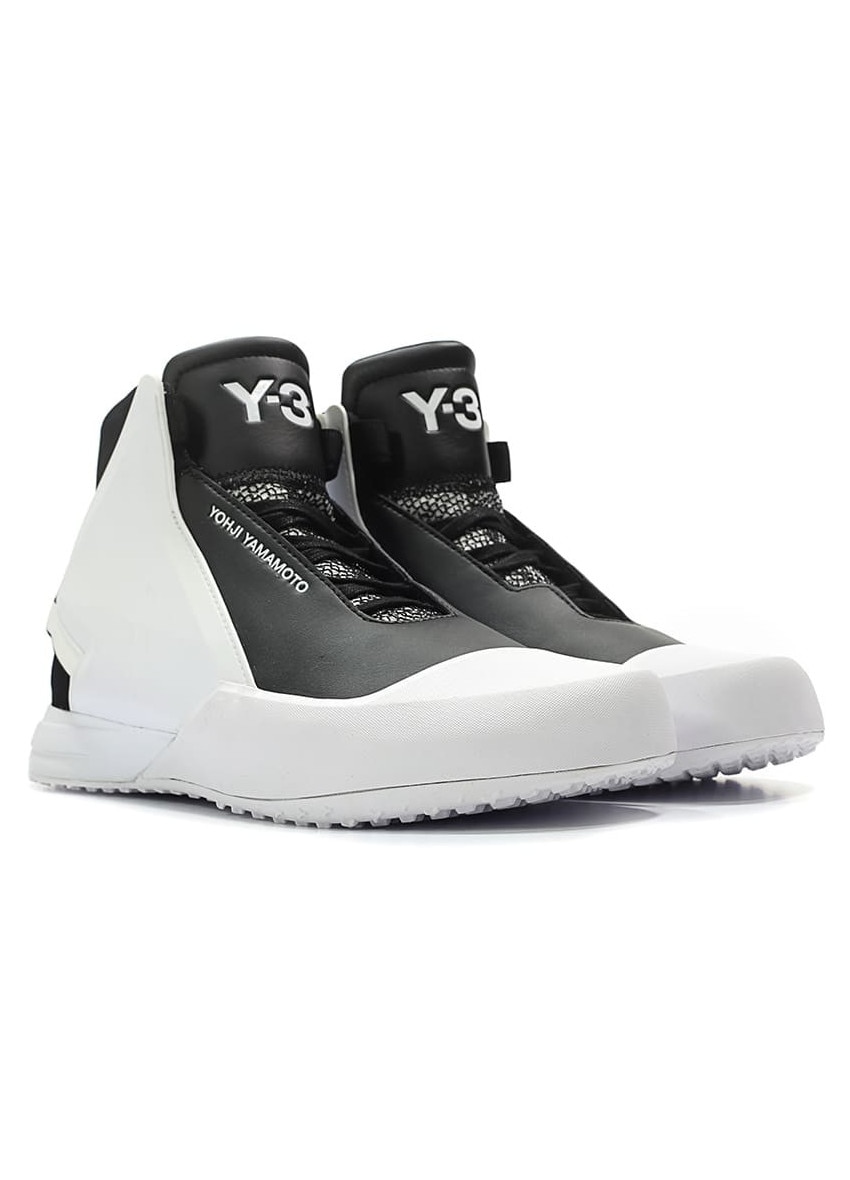 Pantofi sport Adidas Y-3 Bball Tech YOHJI YAMAMOTO, Alb / Negru