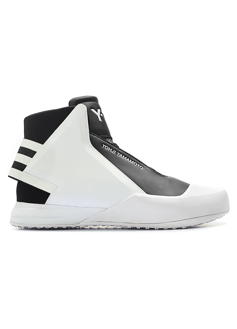 Pantofi sport Adidas Y-3 Bball Tech YOHJI YAMAMOTO, Alb / Negru