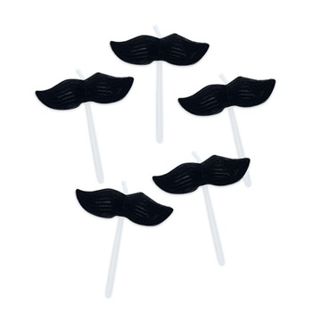 Lumanare decorativa Photo Booth Mustata 5 cm 5 buc/set Big Party Lumanare decorativa Photo Booth Mustata 5 cm 5 buc/set Big Party