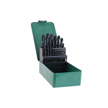 Set burghie metal 25 buc 1-13MM 20311 Set burghie metal 25 buc 1-13MM 20311